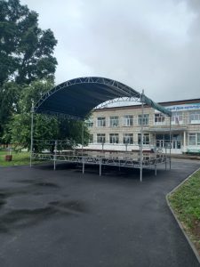 Реализация проекта «Формирование комфортной городской среды» в селе Бакчар.